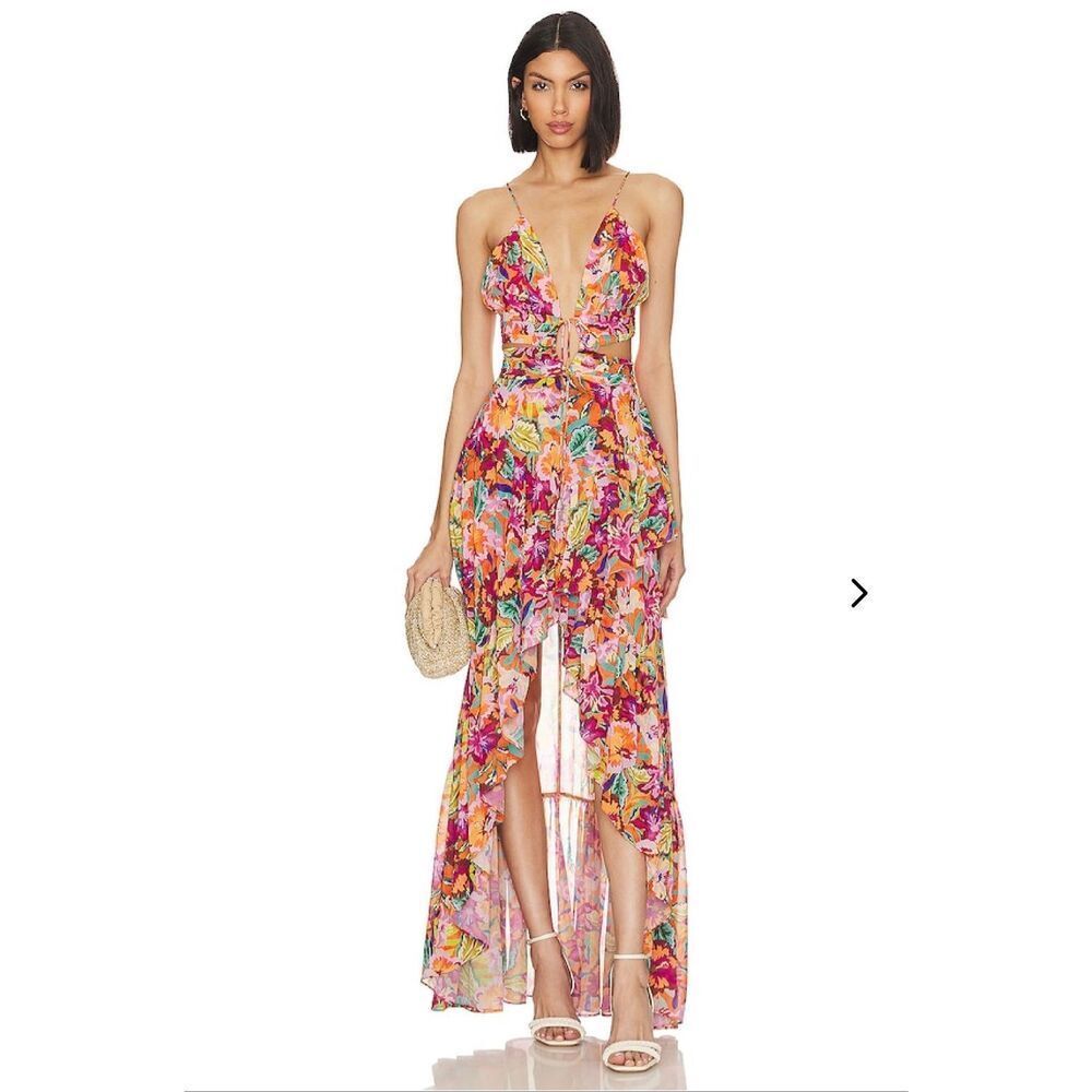 Lovers + Friends X Jetset Christina Fabi Gown Size XS